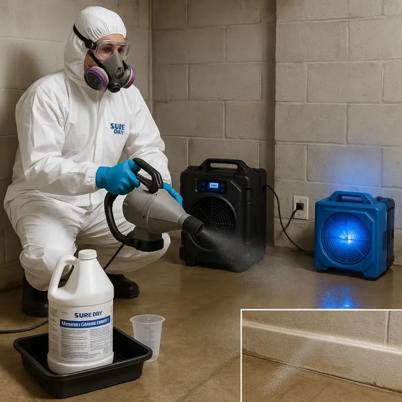 Sanitization and Odor Removal process in Saint Joseph, MI