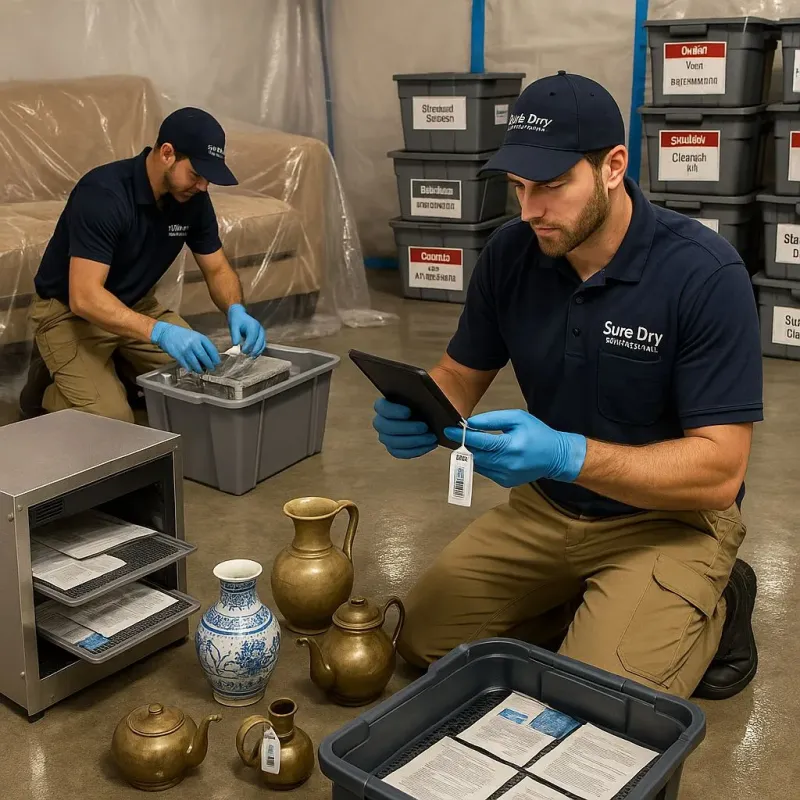 Content Protection and Restoration process in Saint Joseph, MI