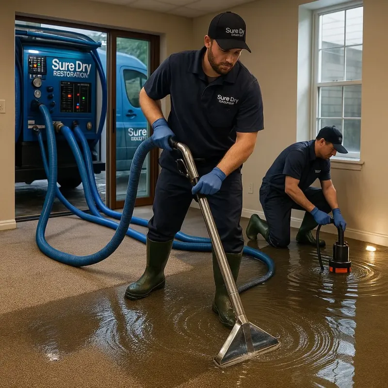 Water Extraction and Removal process in Saint Joseph, MI